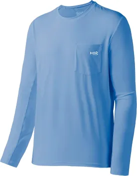 BASSDASH Mens UPF 50  Performance Long Sleeve T-Shirt UV Sun Protection Fishing Hiking Sports Shirts