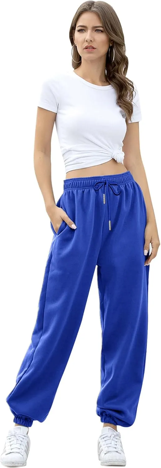 Cinch Bottom Sweatpants for Women with Pockets