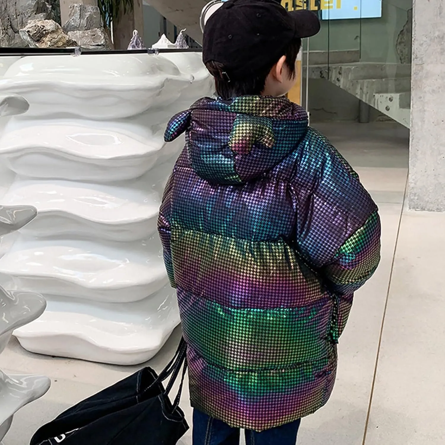 Coats Kids Kids Toddler Baby Girls Boys Winter Warm Thick Solid Cotton Long Sleeve Padded Jacket Youth Boys Winter Coat