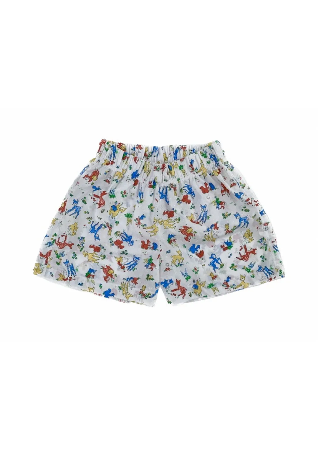 Deer Multi Print Shorts