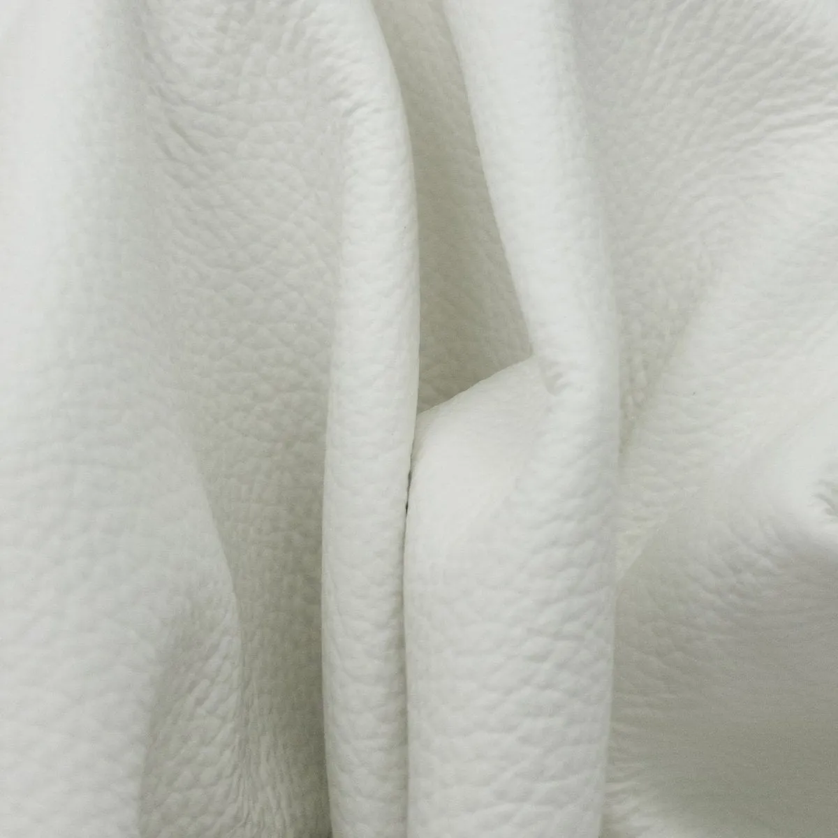 Fluffy Off-White, 5.5-20 Sq Ft, 2.5-3 oz Cow Hides, Vital Upholstery Collection