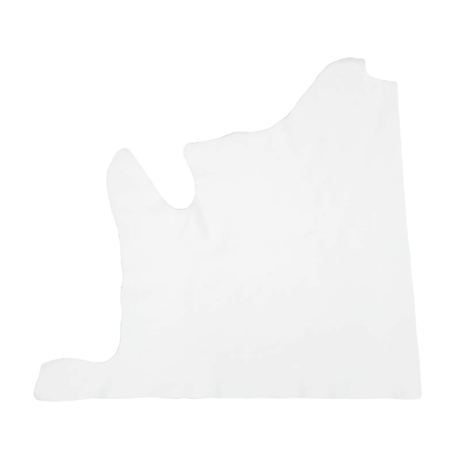 Fluffy Off-White, 5.5-20 Sq Ft, 2.5-3 oz Cow Hides, Vital Upholstery Collection