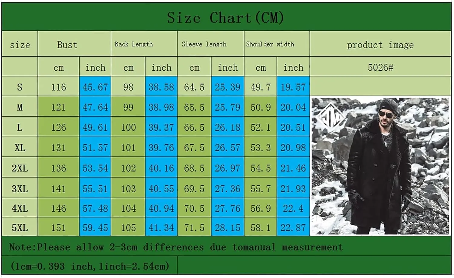 Men's Trench Coat Long Pea Coat Warm Buttons Coat Jacket Wool Long Sleeve Warm Coat Turn-down Collar Coat Vintage