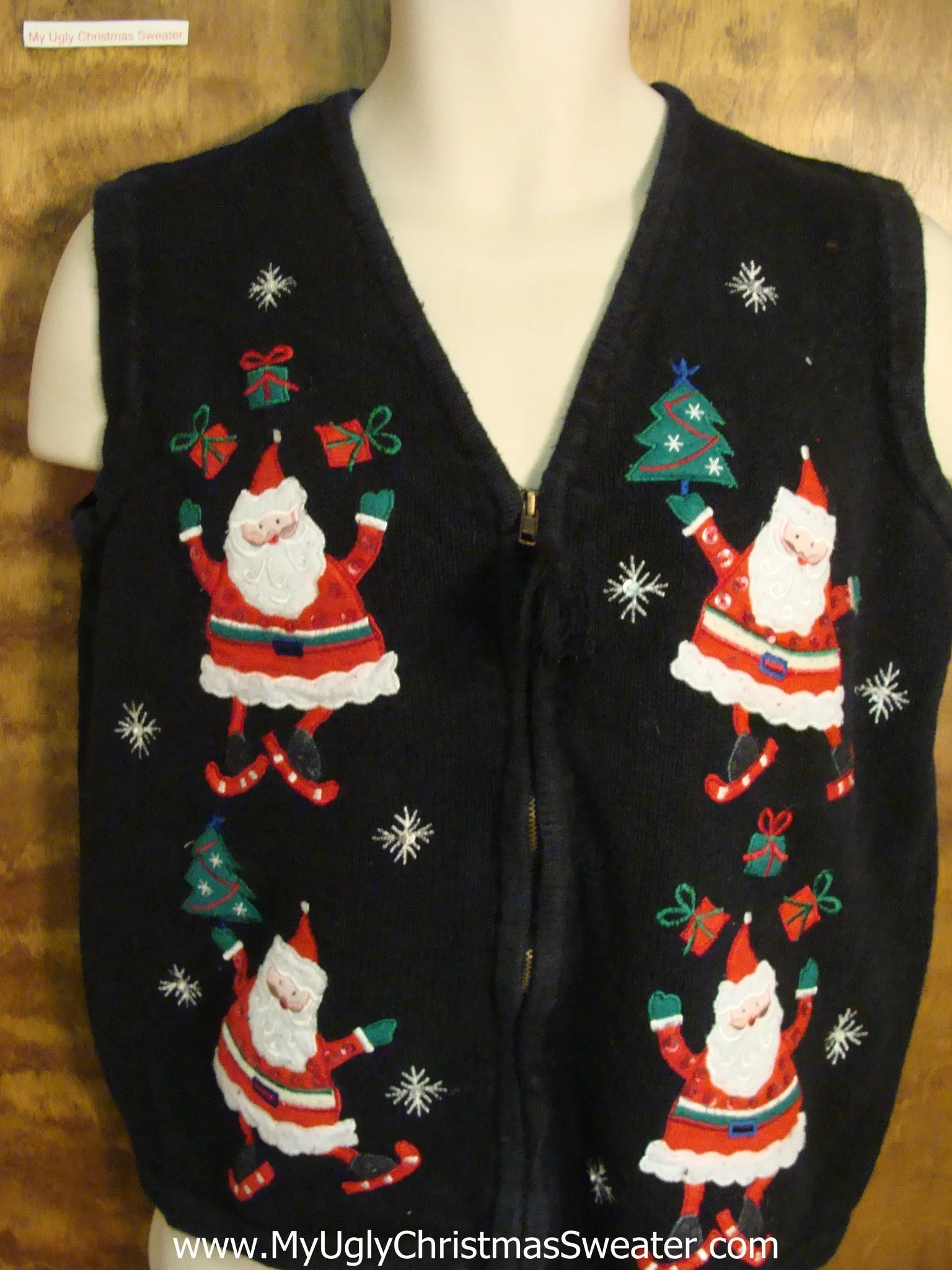 Sana Juggling Gifts Ugly Christmas Jumper Vest